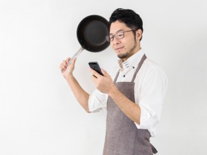 スマホ料理